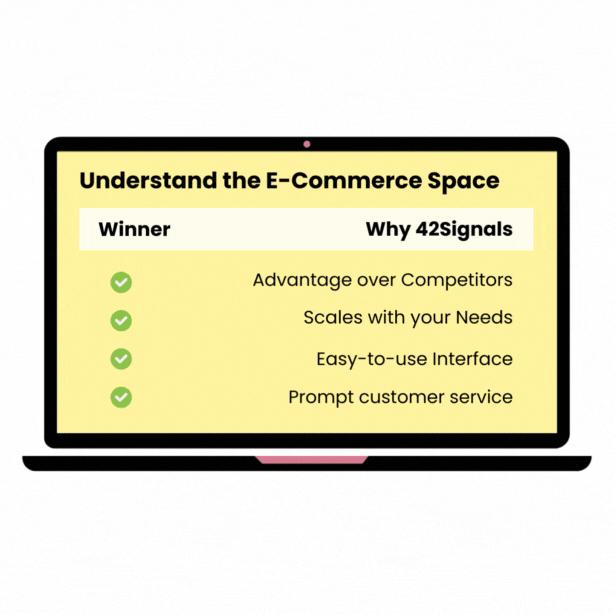 42Signals - customer sentiment analysis tool
