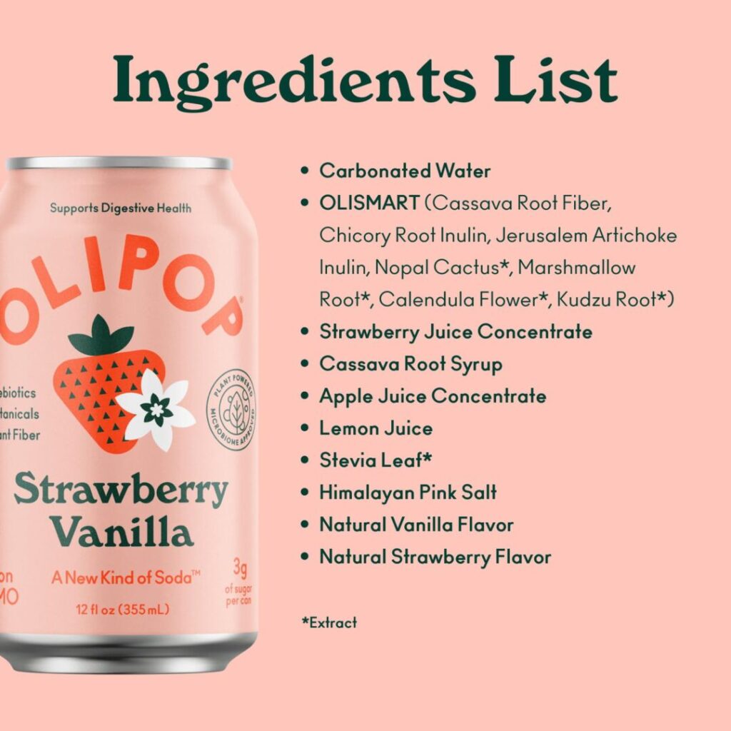 Ingredients List Olipop