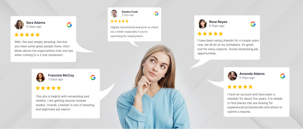 customer reviews