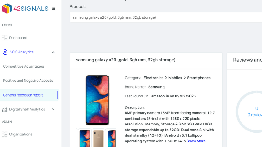 Retail Analytics Tools Help with VoC - 42Signals