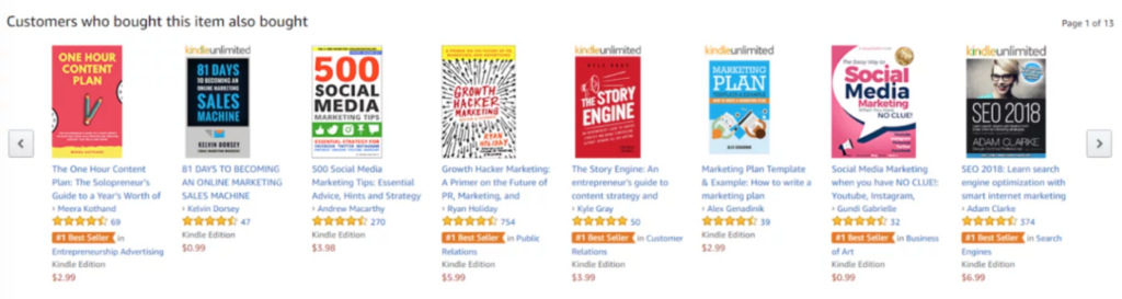 Product Recommendations