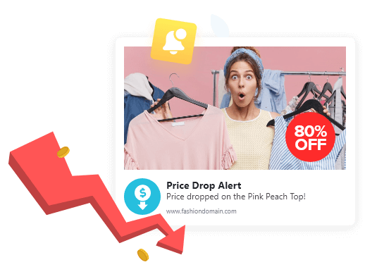 Price drop alert